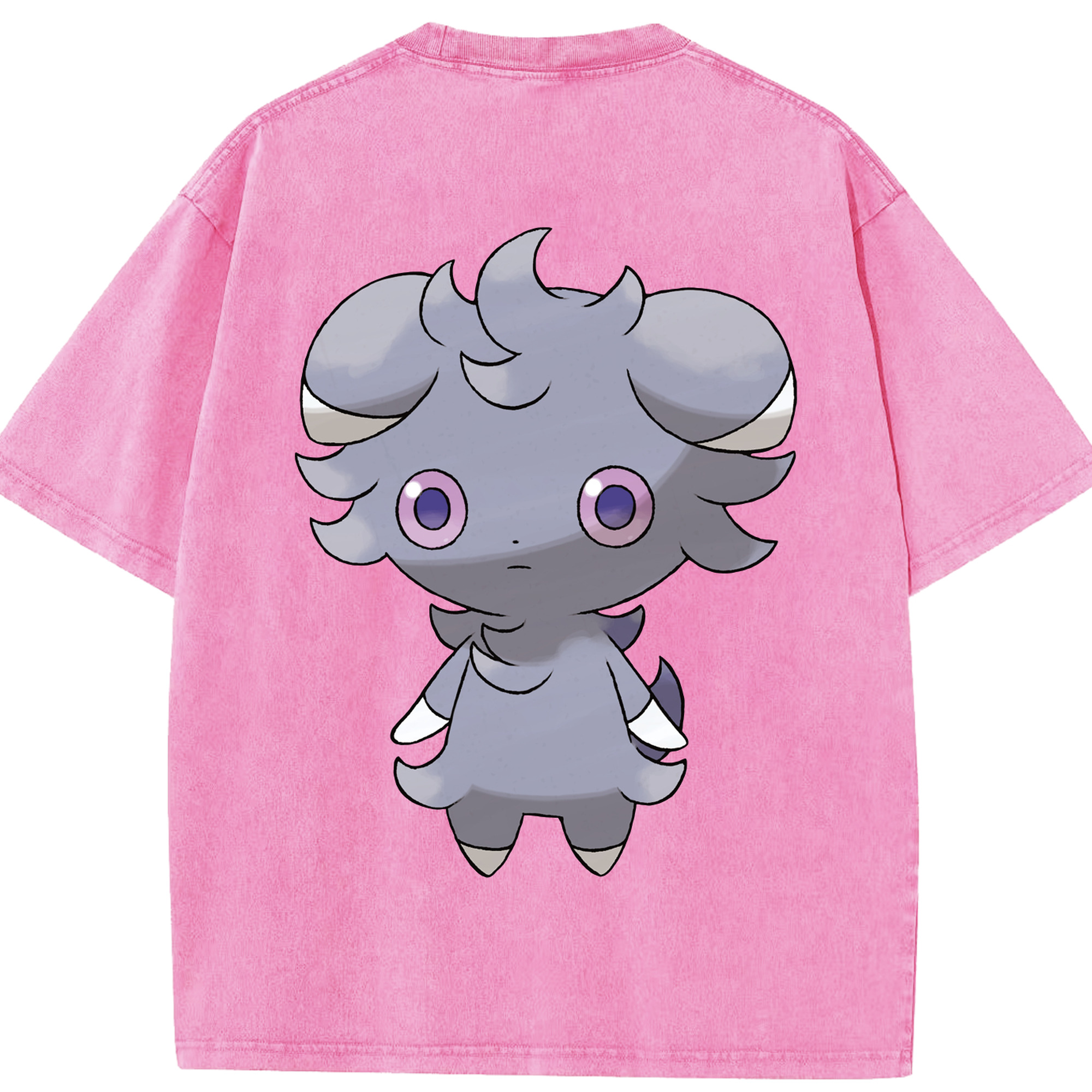 （画像用） ポケットモンスター Pokémon 綿100% ヴィンテージ風 半袖Tシャツ（背面プリント）